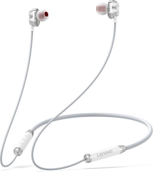 Image du produit Lenovo HE08 Casque à bobine mobile sans fil Bluetooth intra-auriculaire blanc (12 h, Sans fil)