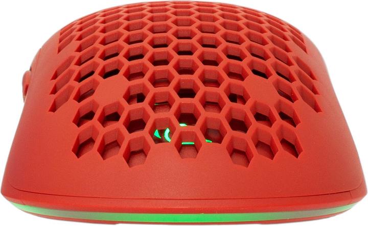 Image du produit White Shark Souris de jeu ultra légère Galahad Red, 72g (Filaire)