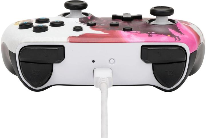 Image du produit PowerA Manette Switch sans fil améliorée - Zelda Blood Moon (rose/blanc) (Switch Lite, Switch)