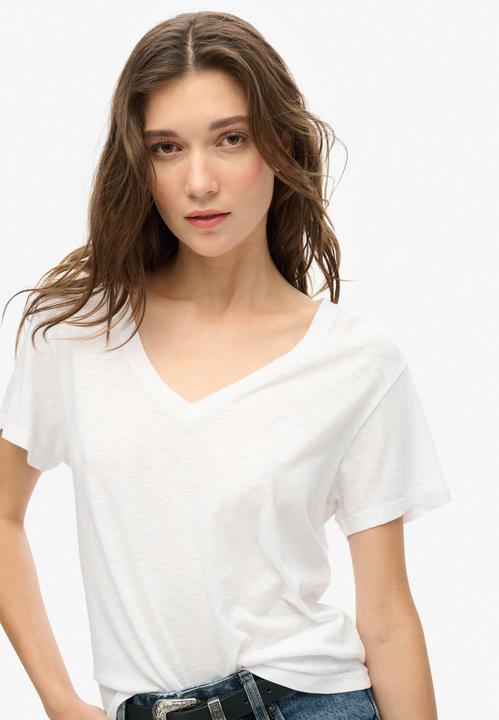 Produktbild Superdry Studios Slub Emb Vee Tee (10)