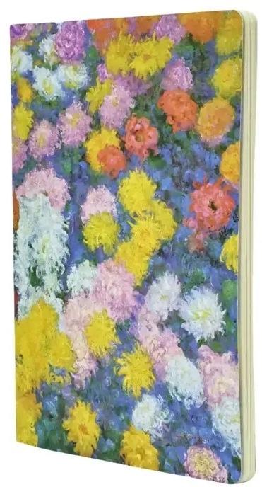 Image du produit Paperblanks Notizheft A6 Monets Chrysanthemen (A6, Règle spéciale, Couverture rigide)
