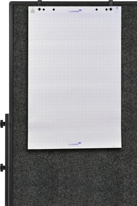 Produktbild Legamaster Moderationswand Premium Plus 120 cm x 150 cm, Anthrazit (Wandtafel, 120 x 150 cm)