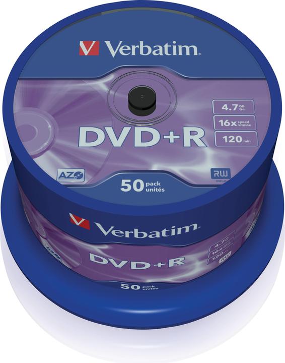 Produktbild Verbatim Dvd+R (50 x)