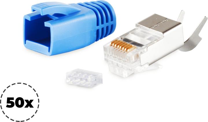 Immagine prodotto Shiverpeaks S/CONN spina modulare di rete a massima connettività RJ45 SET per cavi di installazione fino a AWG (Connettore del cavo di rete)