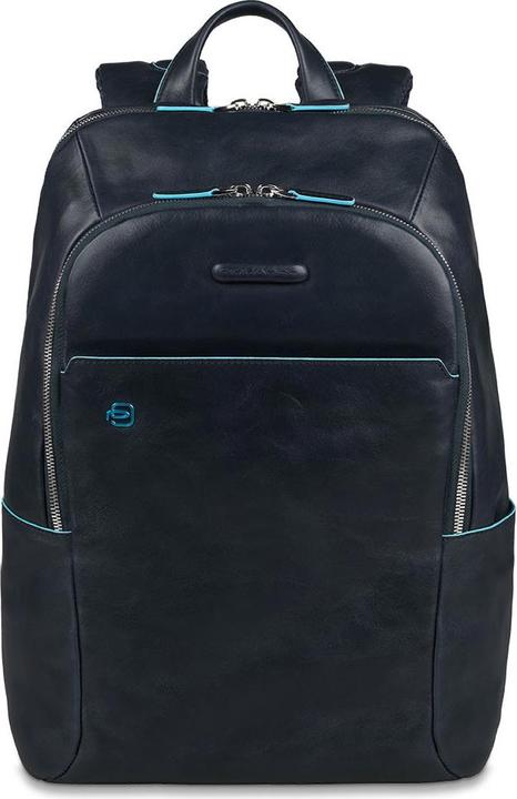 Actual product image Piquadro Backpack For Pc / Ipad®10.5"/ 9.7" With Connequ Rich Blue Square