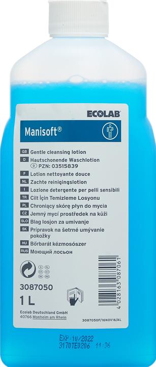 Ecolab Waschlotion zur hautfreundlichen Reinigung der Hände Lot (Flüssigseife, 1000 ml)