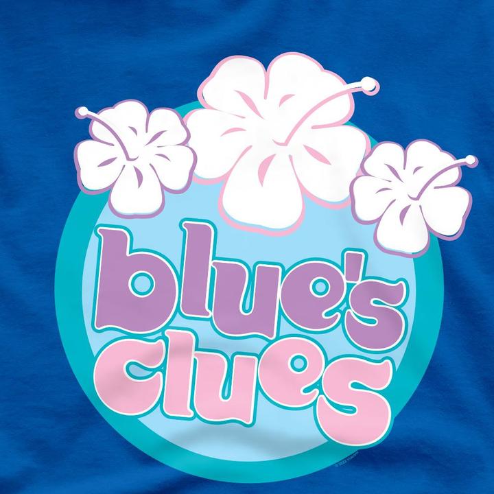 Immagine prodotto Blue´s Clues Blue's Clues Hawaiian Maglietta Fiori Uomo (4XL)