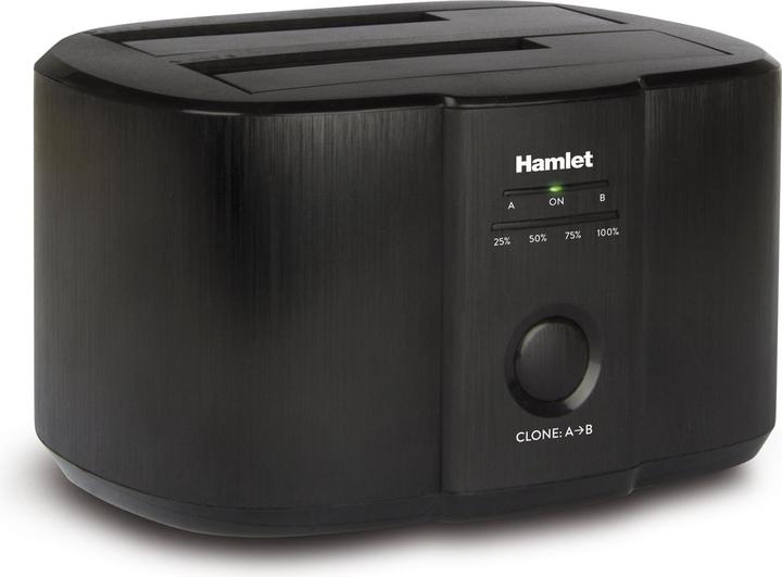 Immagine prodotto Hamlet USB 3.0 Docking Station per hard disk sata da 2,5" o 3,5" usb 3.0