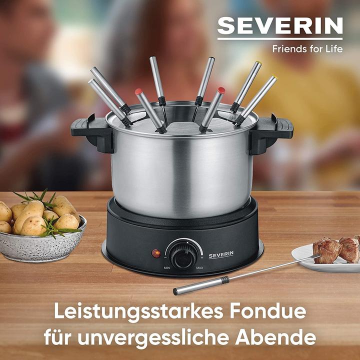 Image du produit Severin FO 2470 (Fondue au chocolat, Fondue au fromage, Fondue chinoise, Fondue bourguignonne)