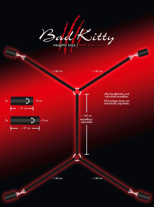 Immagine prodotto Bad Kitty Bed Shackles