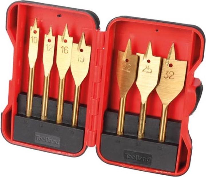 Immagine prodotto Power tools & accessories Set di frese per legno - rivestite in TITAN - 7 pezzi. (7,0 millimetri)