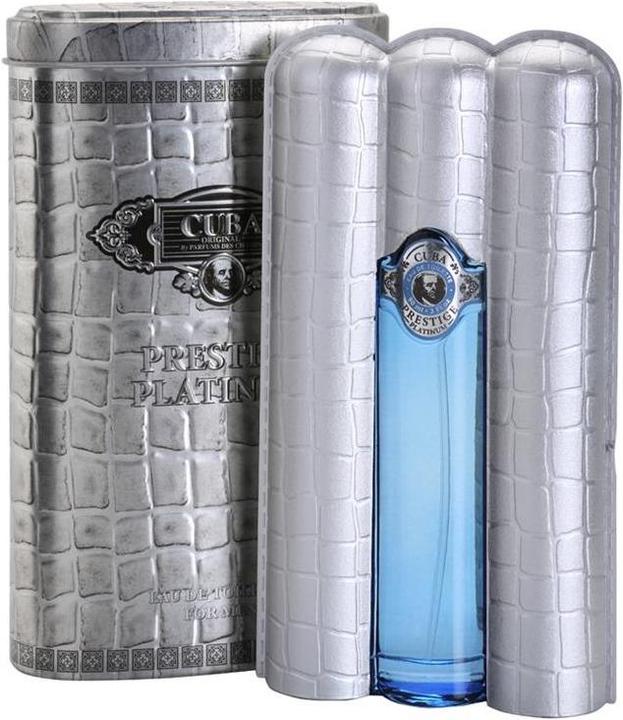 Actual product image Cuba Prestige Platinum (Eau de toilette, 100 ml)