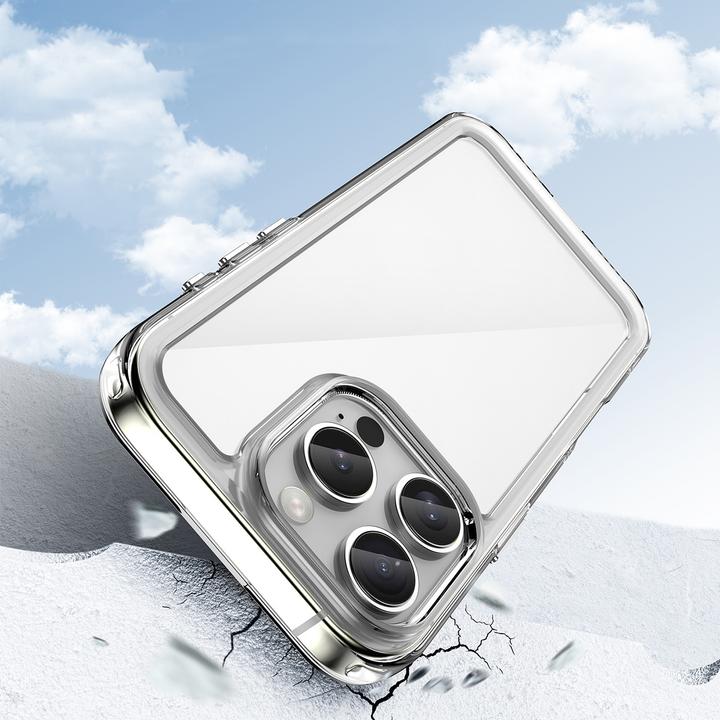 Image du produit Hurtel Outer Space Case avec cadre en gel pour iPhone 16 Pro Max - Transparent (Apple iPhone 16 Pro Max)
