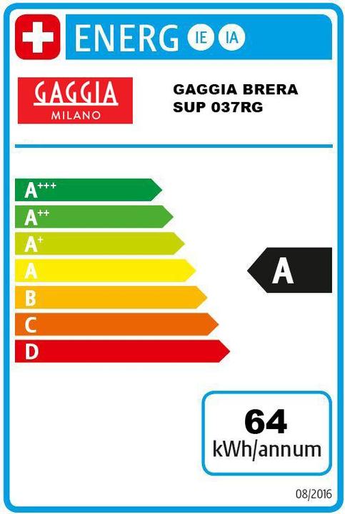 Energie-Label Gaggia Brera