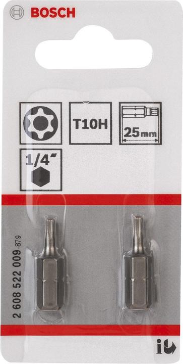 Image du produit Bosch Professional Zubehör Embout Torx TR 10 Accessoires ext (T TR 10)