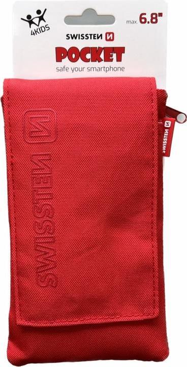 Actual product image Swissten Case Pocket 6.8" Red