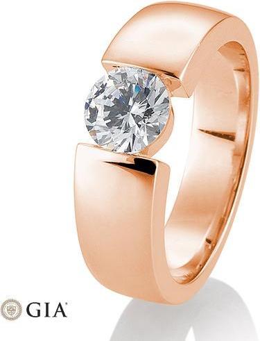 Breuning Ring Spann 0,80-1,50 ct. (50, 750/18 K Gold)