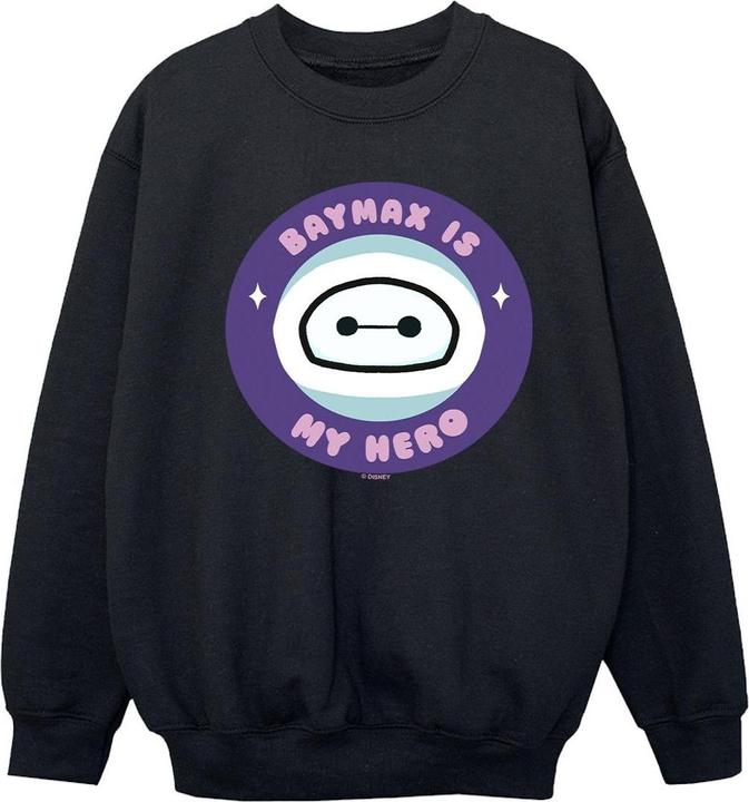 Disney Big Hero 6 Baymax My Hero Pocket Sweatshirt Mädchen (152, 158)