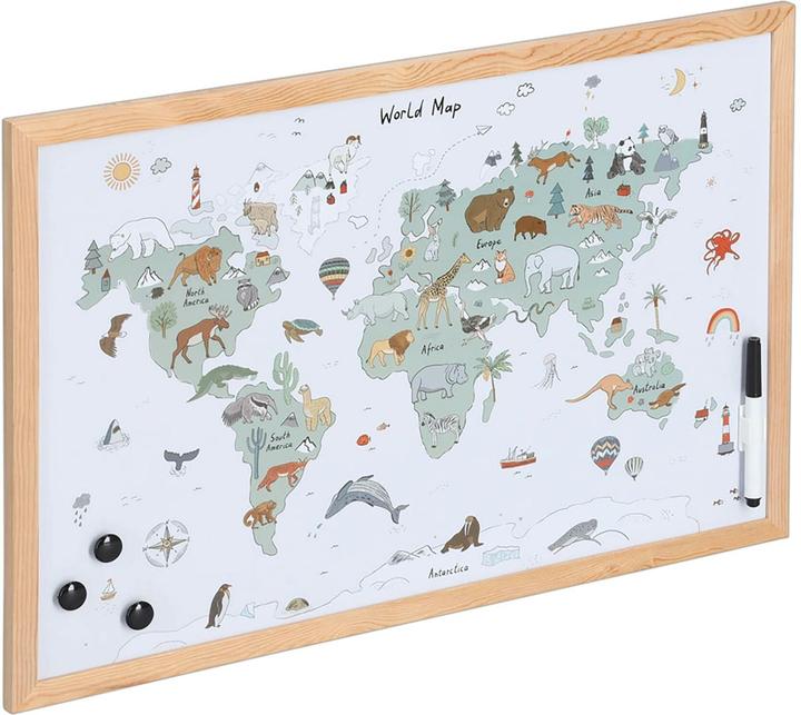 Actual product image Zeller Present World map (World map, 60 x 40 cm)