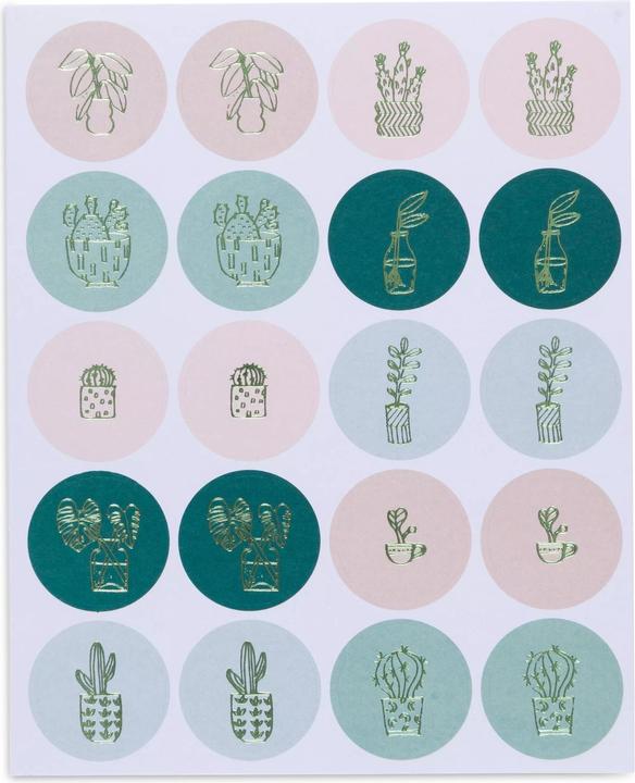 Paper Poetry Stickers plants