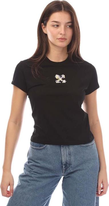 Immagine prodotto Off Maglietta Fiore Ricamato Donna (32)