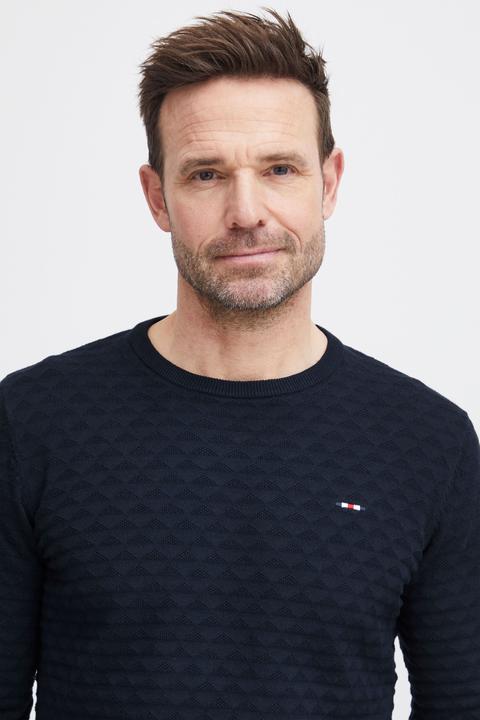 Actual product image FQ1924 FQKYLE structure crewneck knit 21900700 (XL)