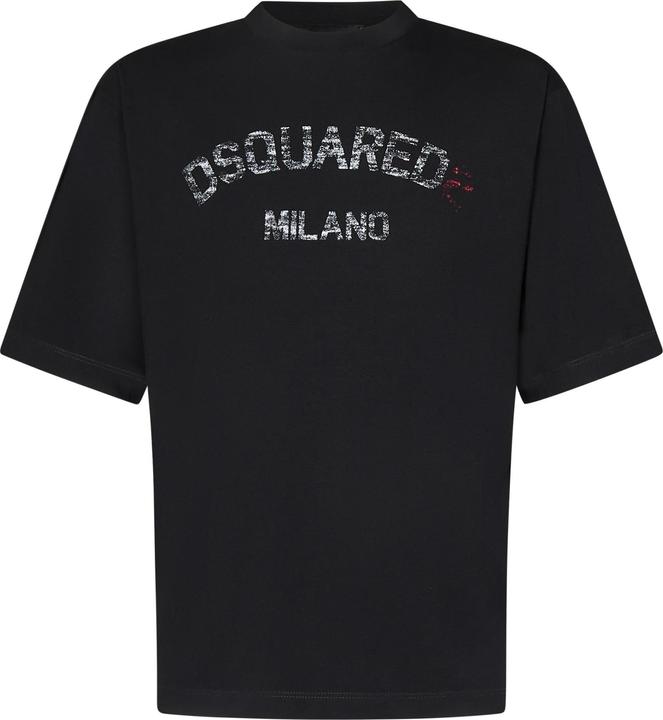 Actual product image Dsquared2 T-shirts And Polos Black (XL)