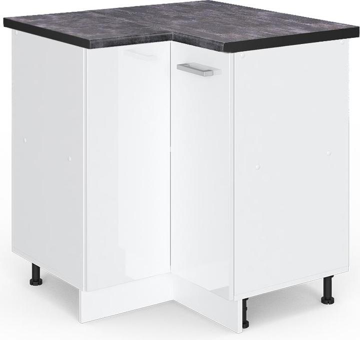 Actual product image Vicco Eckunterschrank R-Line (75.5 x 60 x 81.5 cm)