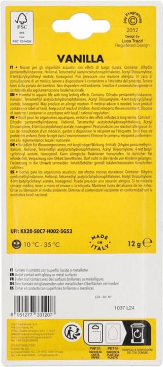 Nährwerte und Zutaten Mr & Mrs Fragrance Cesare