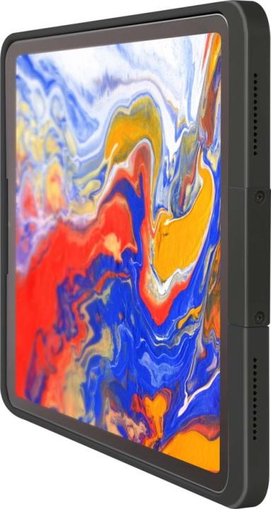 Actual product image Viveroo iPad wall mount one DeepBlack 11zPD Power+Data over network sw