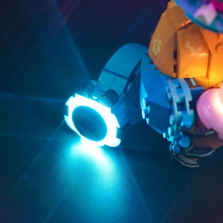 Image du produit BrickBling Set de lumière LED pour LEGO Stitch (43249) incl. télécommande