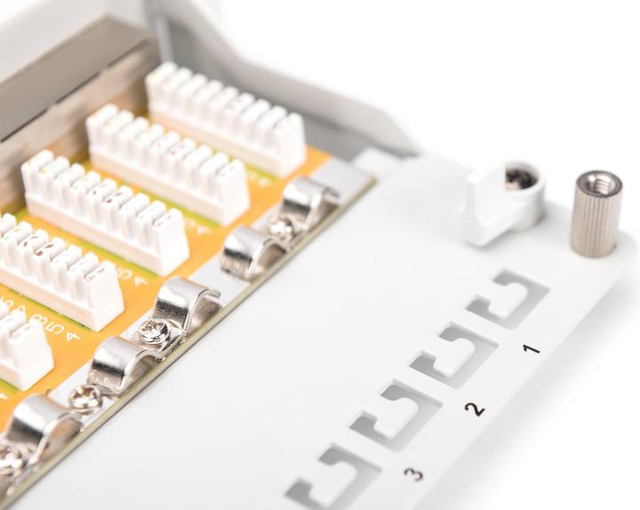 Actual product image Digitus CAT 6 class E patch panel shielded