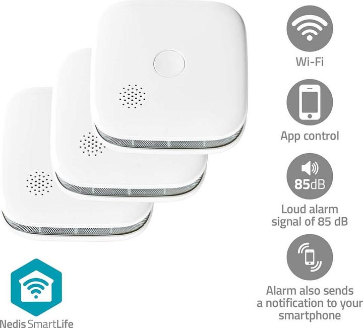 Image du produit Nedis SmartLife Rauchmelder