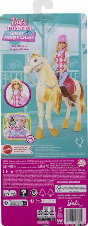 Actual product image Barbie horse hunt
