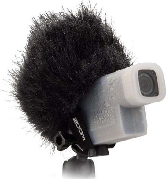 Actual product image Zoom RJQ-4 Water resistant silicone jacket & Water resistant hair windscreen (Storage, Windbreak)