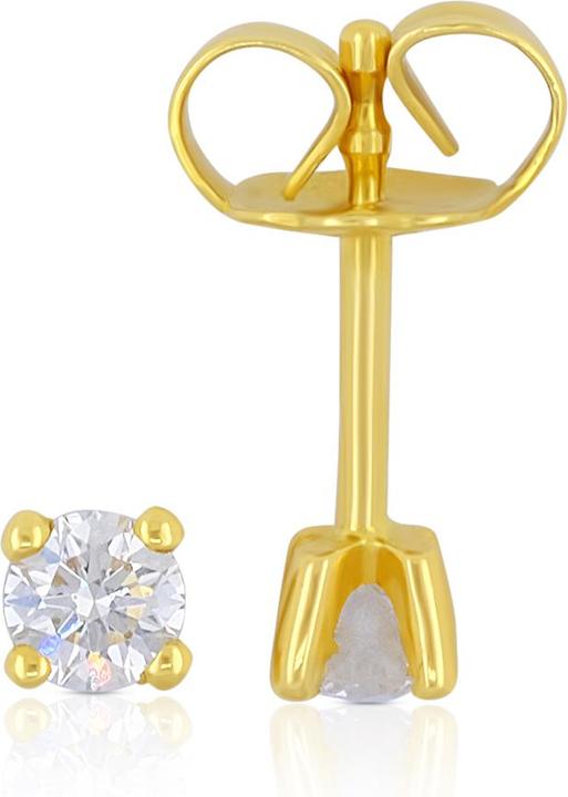 Muau Ohrstecker (750/18 K Gelbgold)