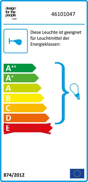 Energie-Label Nordlux Sence (E14)