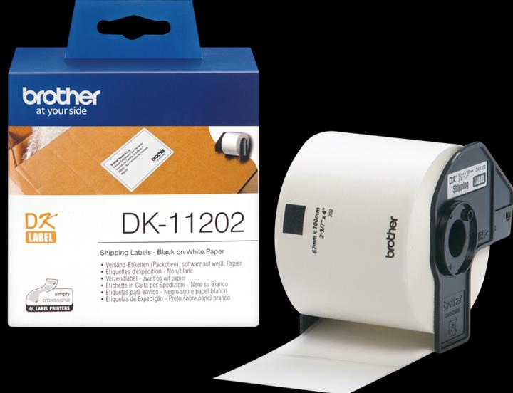 Image du produit Brother DK-11202 Étiquettes d'expédition