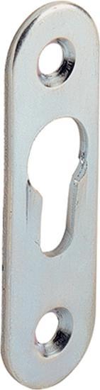Produktbild Hettich Linsenkopfbeschlag Stahl verzinkt Länge 62 mm Breite 18 mm (1 Stk.)