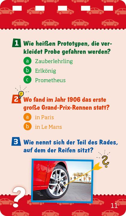 Produktbild Tessloff WAS IST WAS Quiz Autos (Deutsch)