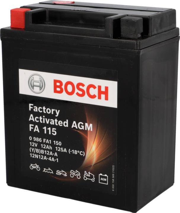 Produktbild Bosch Automotive FA115 AGM (12 V, 12 Ah, 125 A)