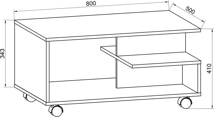 Actual product image VCM Stango (80 x 50 x 41 cm)