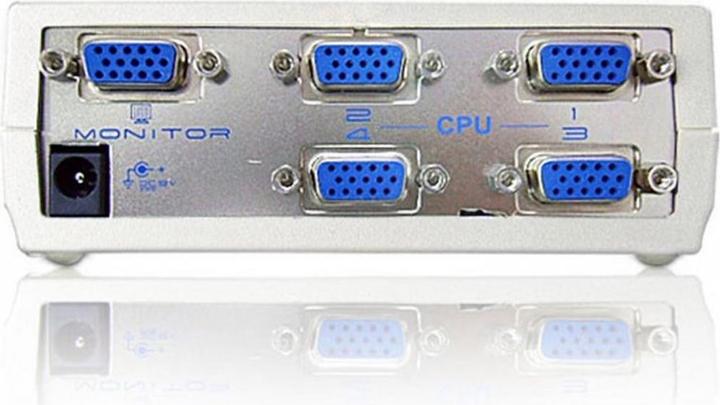 Image du produit Aten Commutateur vidéo VGA VS491, 1 moniteur - 4 PC