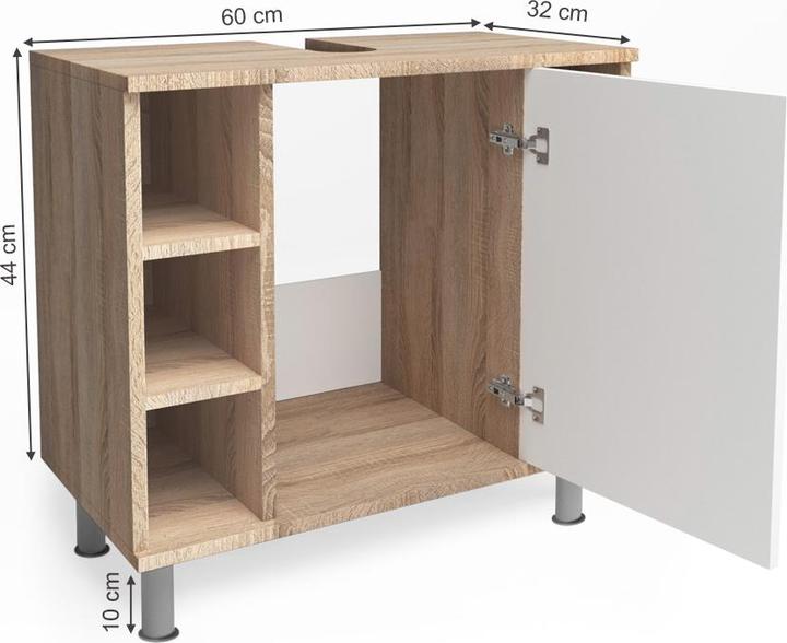 Actual product image Vicco Fynn (60 x 32 x 54 cm)
