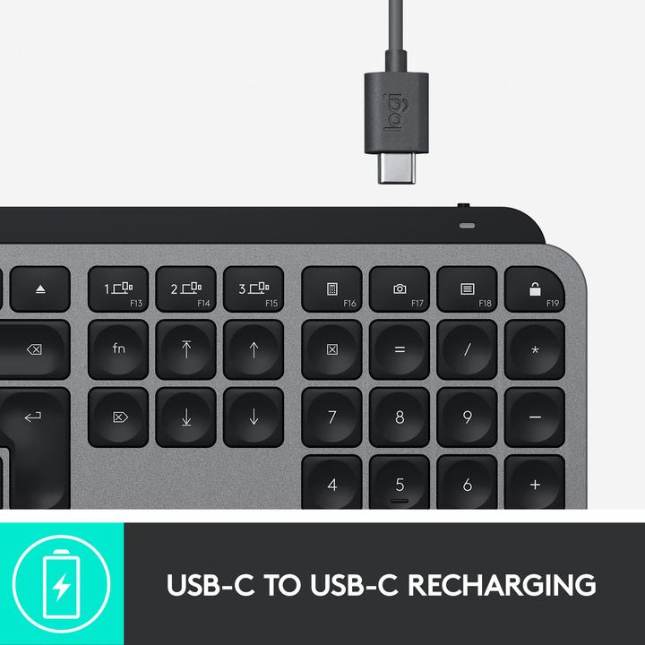 Immagine prodotto Logitech MX Keys per Mac (CH, Senza fili)