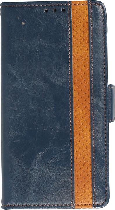 Image du produit PhoneLook Etui cuir Flip Wallet en cuir véritable avec stripe design et compartiment à cartes (Apple iPhone 15 Pro)