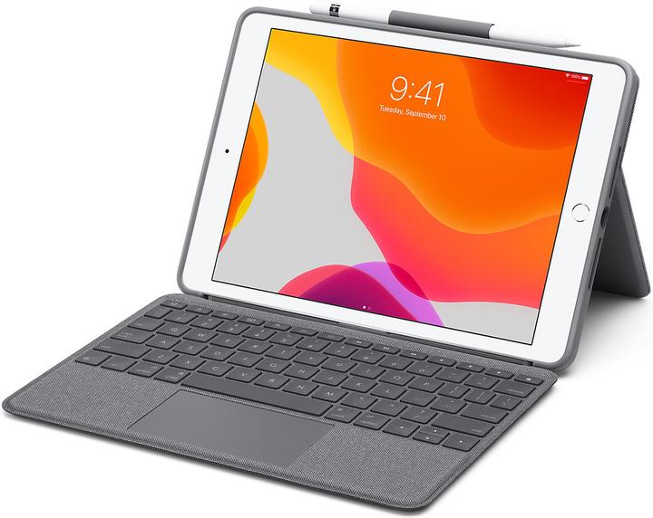 Immagine prodotto Logitech Combo Touch (Ing. Int., iPad 2019 (7° gene))