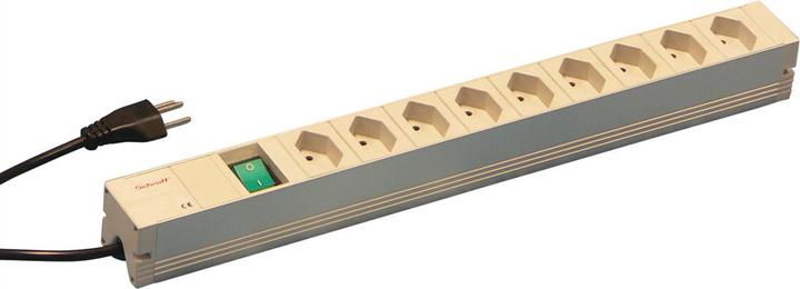 Produktbild Schroff STECKDOSENL.CH 9DOSEN SCHALT.438,5L (9 x)