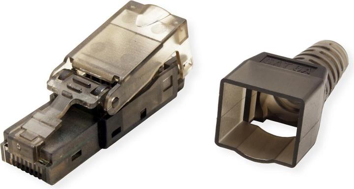 Produktbild Value feldkonfekt. RJ45-St. Kat.6A UTP (U/UTP, CAT6a, 0.07 m)