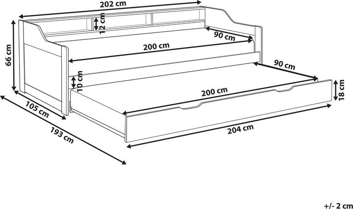 Actual product image Beliani Edern (90 x 200 cm)
